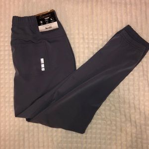 Gray Scrub star joggers